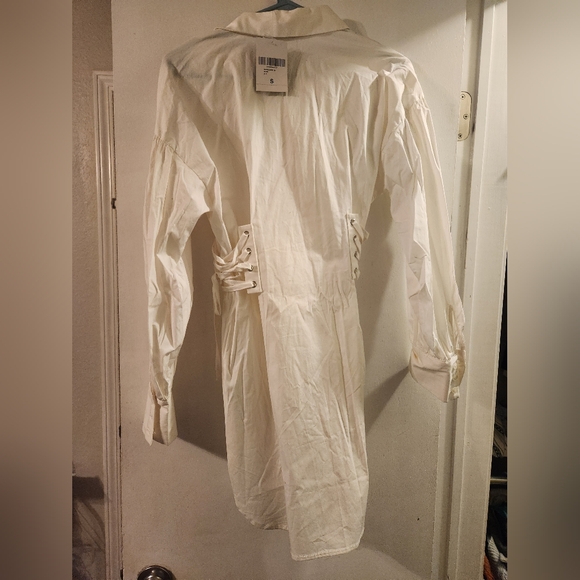 BUTTON UP CORSET DRESS - Picture 4 of 4